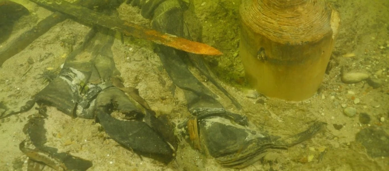 Ανακαλύφθηκαν οστά στρατιώτη του Μεσαίωνα σε λίμνη στη Λιθουανία (βίντεο)